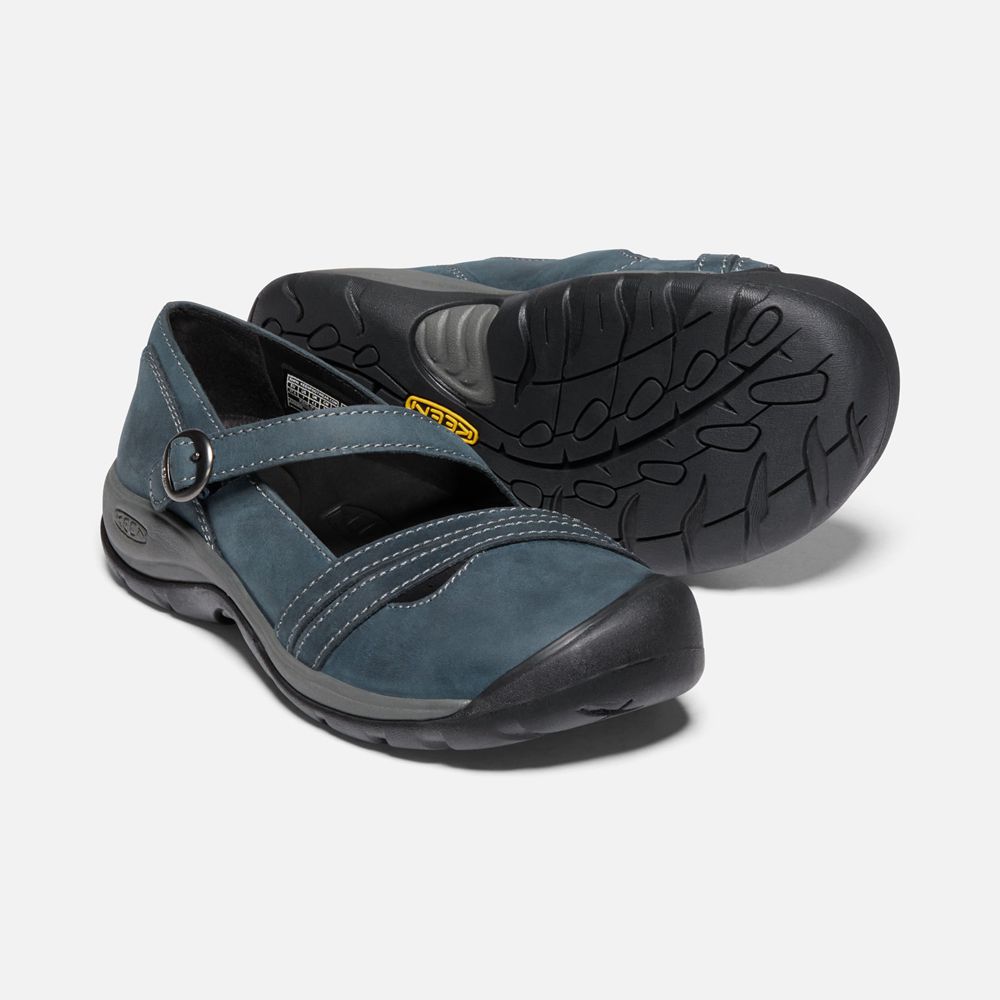 Slip-On Keen Femme Bleu | Presidio Ii Cross Strap | VFRZW-2408